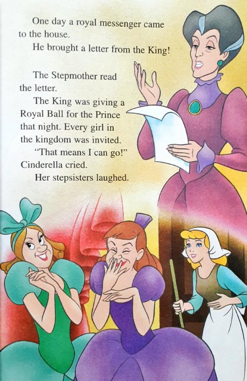 Walt Disney's Wonderful World Of Reading Cinderella