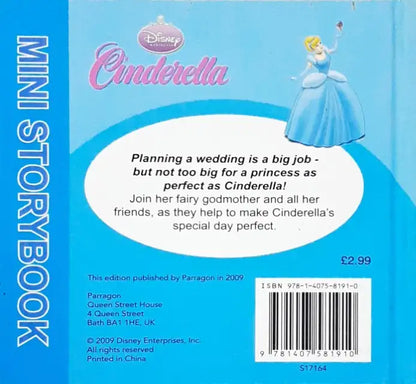 Disney Cinderella Mini Storybook (P)