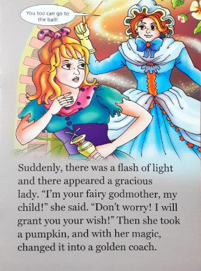 Cinderella - Large Print Easy Readers