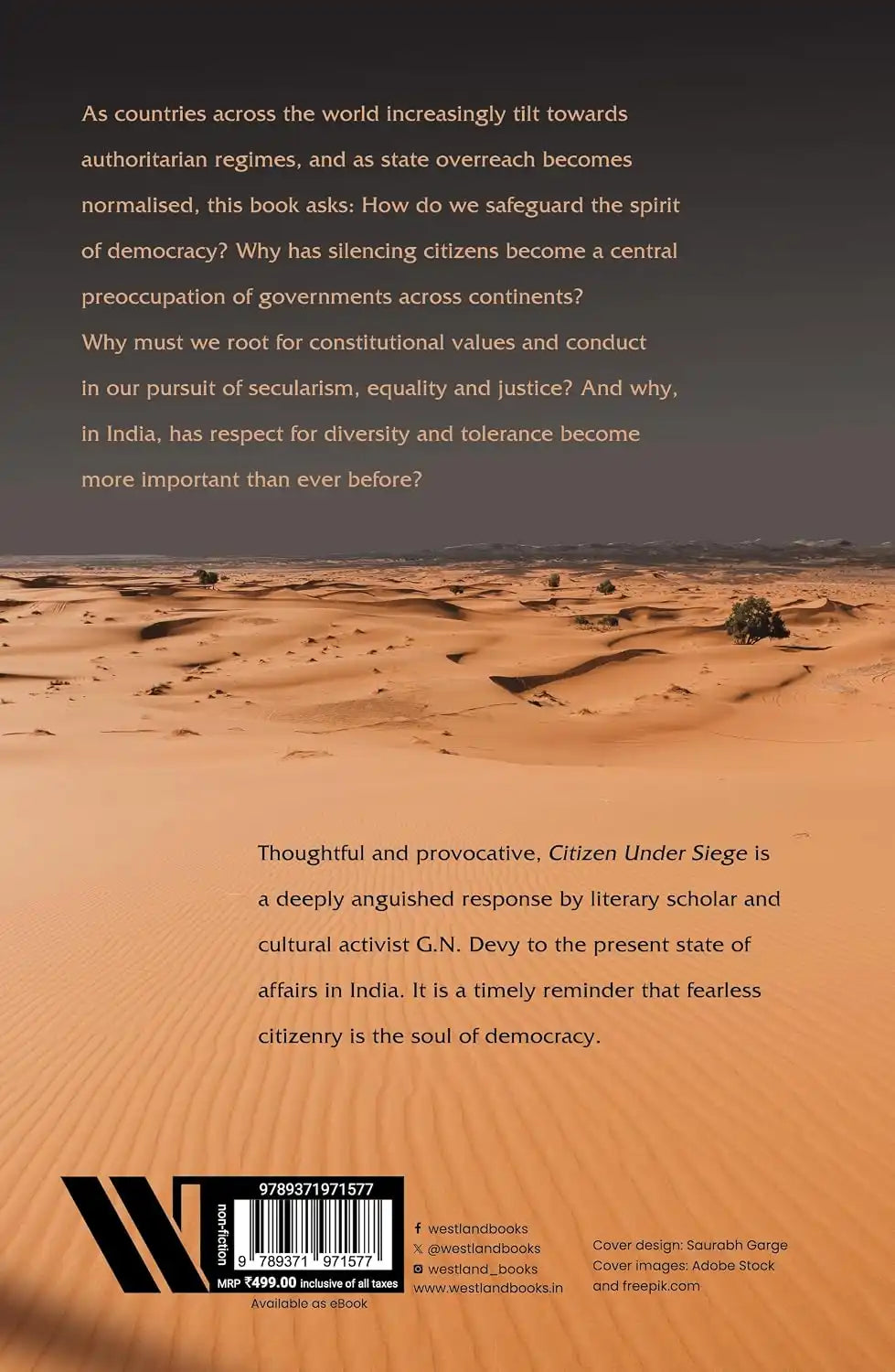 Citizen Under Siege : Essays (2014-2025)