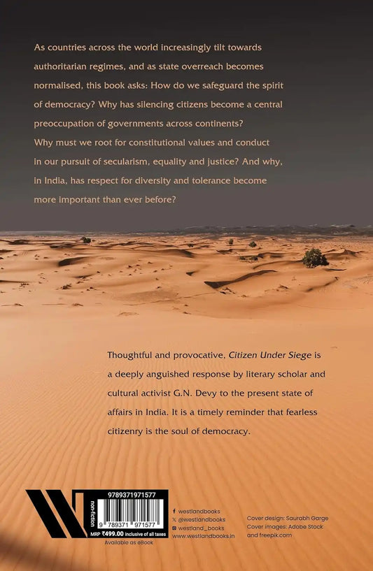 Citizen Under Siege : Essays (2014-2025)