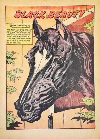 Classics Illustrated Black Beauty (P)