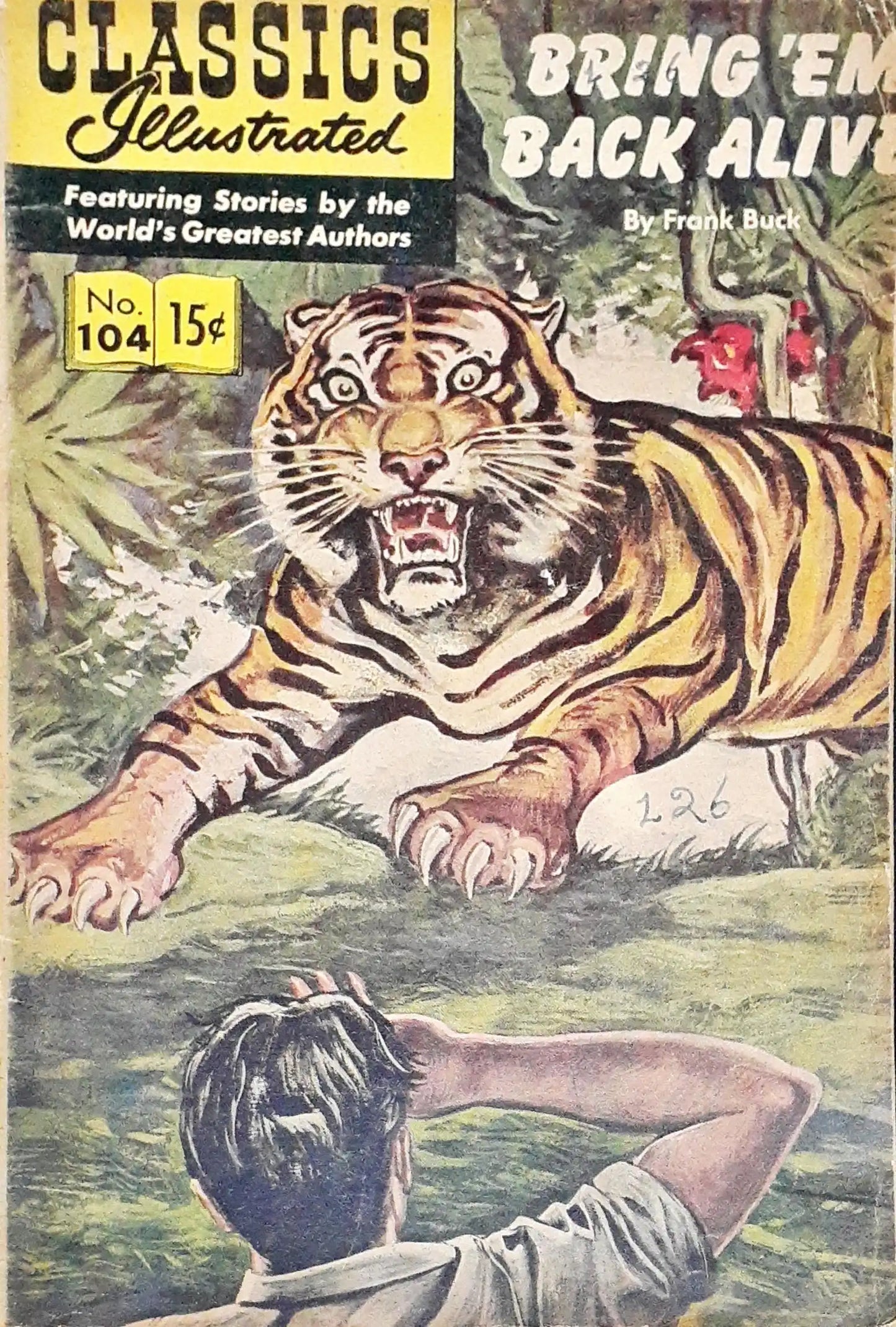 Classics Illustrated Bring Them Back Alive (P)