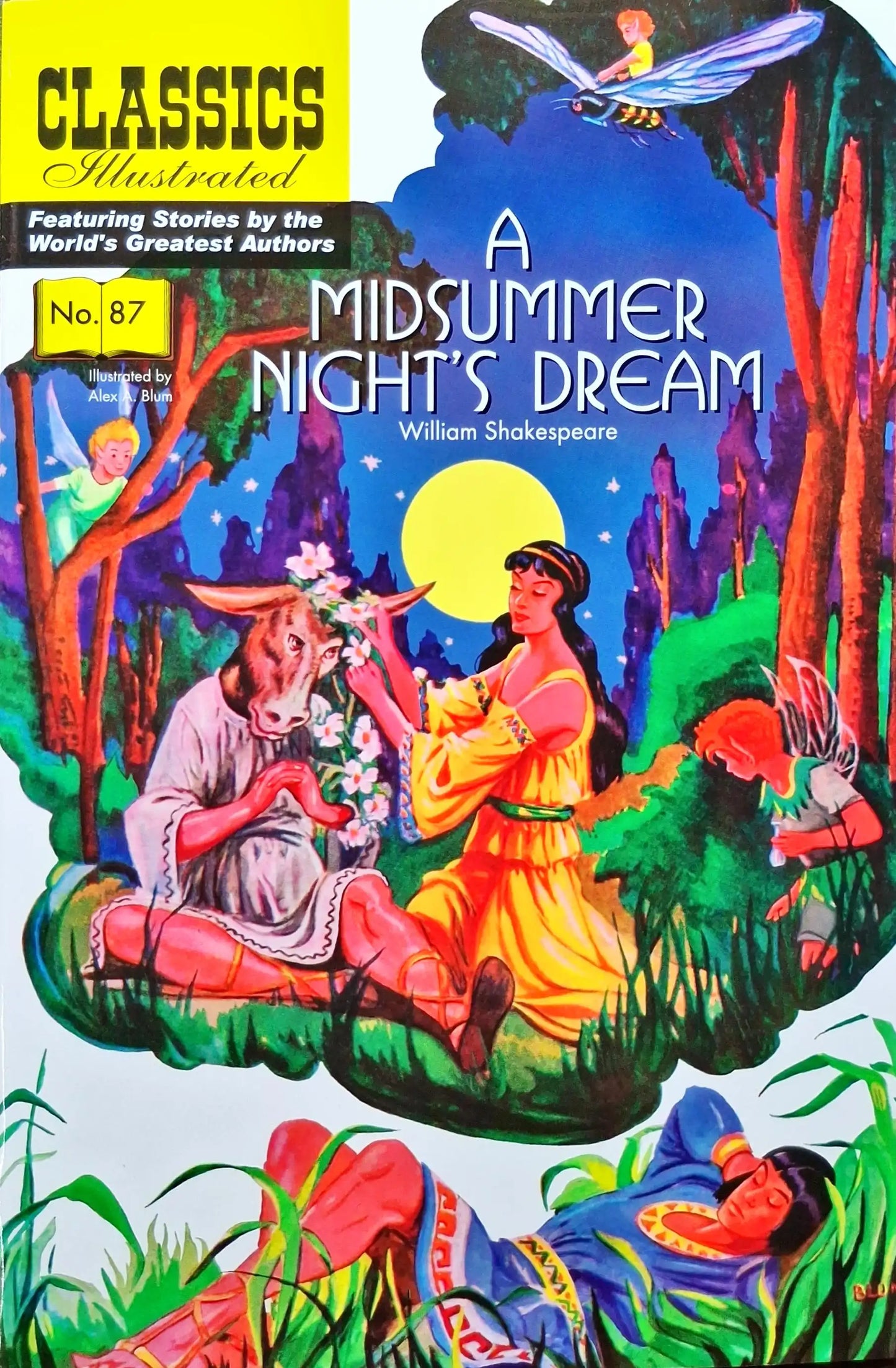 A Midsummer Night's Dream : Classics Illustrated No. 87