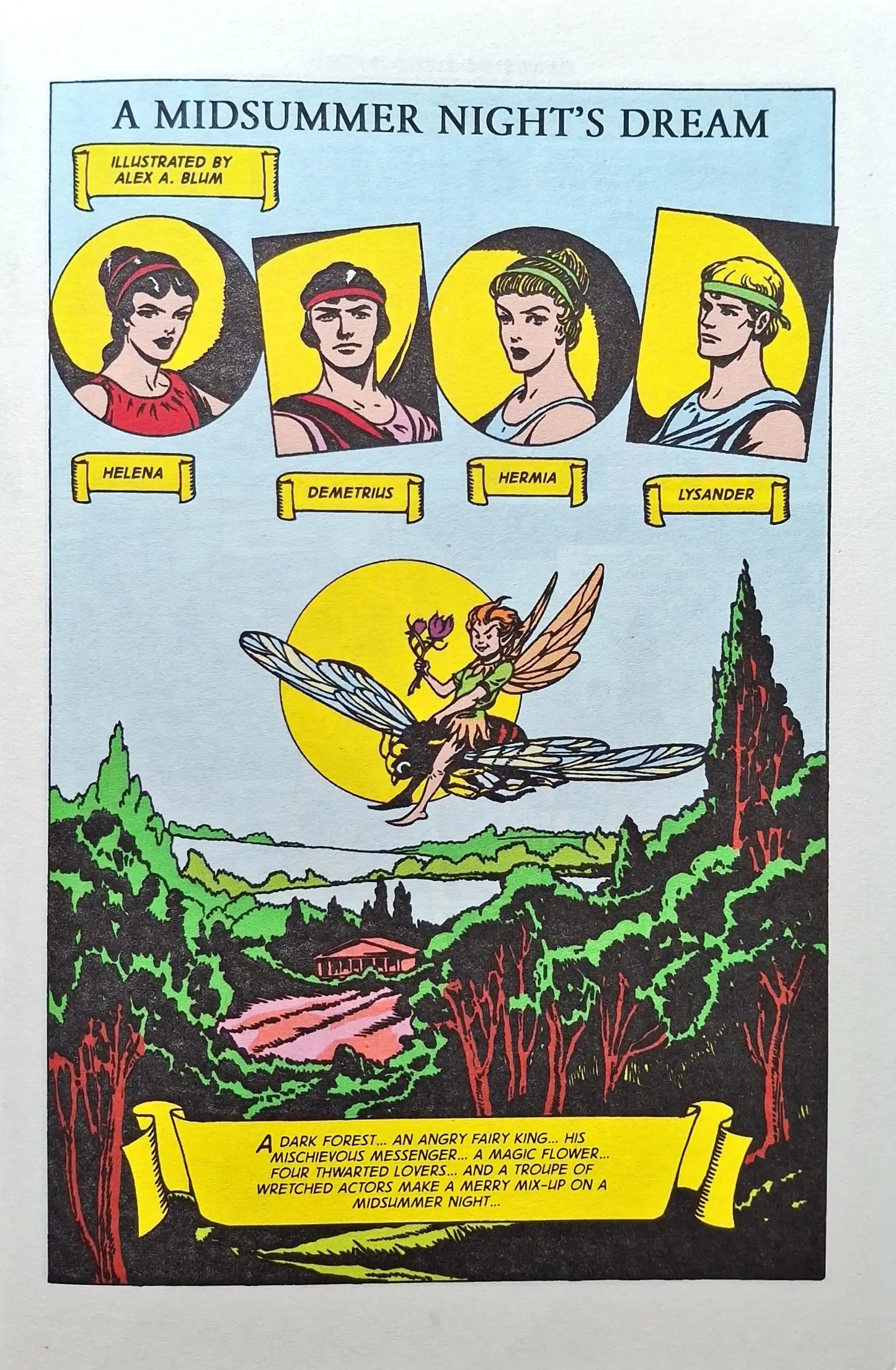A Midsummer Night's Dream : Classics Illustrated No. 87