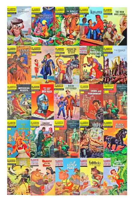 Classics Illustrated Comics Collection : Set of 50 Titles