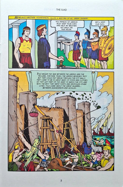 The Iliad : Classics Illustrated No. 77
