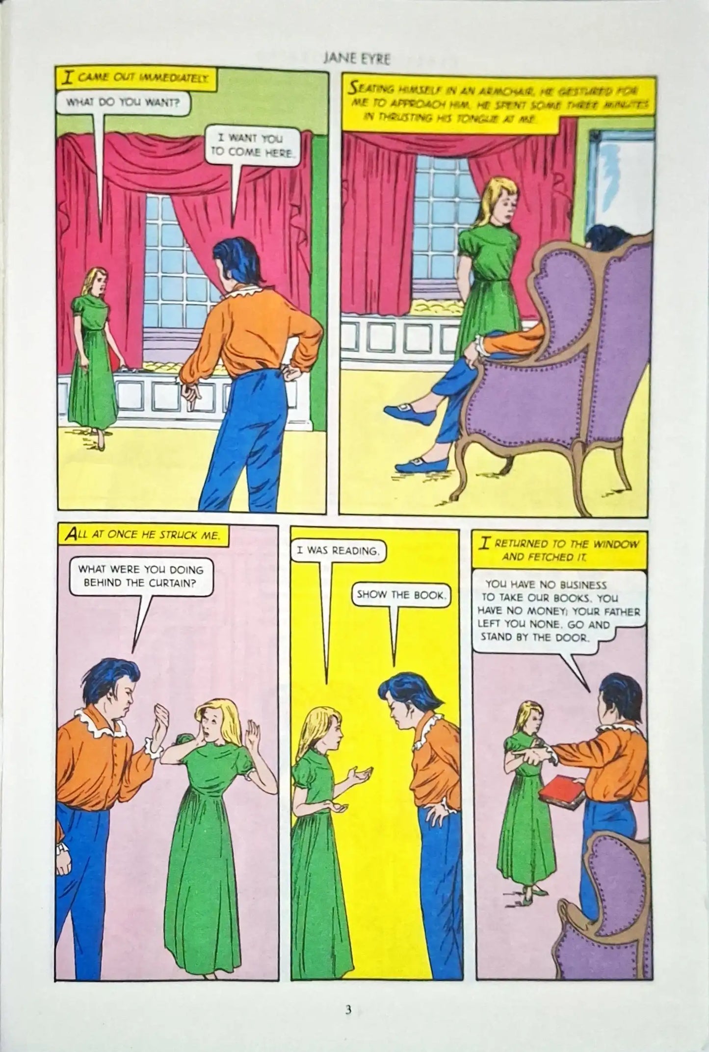 Jane Eyre : Classics Illustrated No. 39