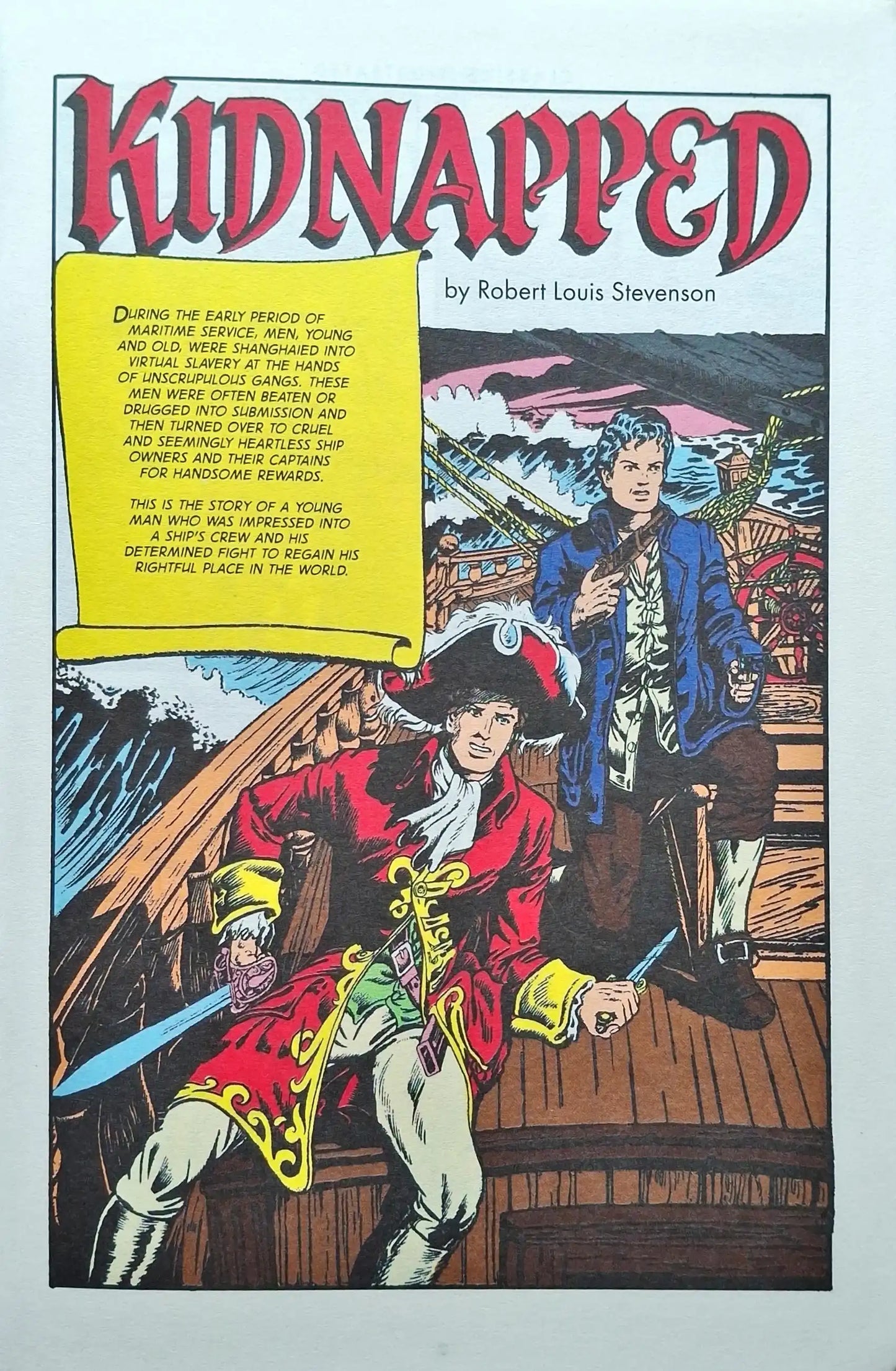 Kidnapped : Classics Illustrated No. 24