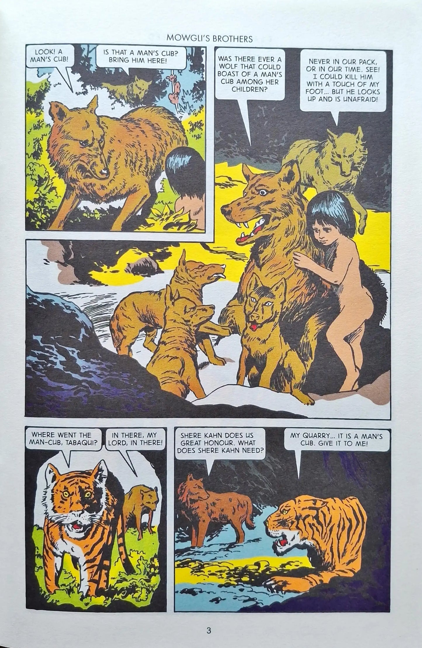 The Jungle Book : Classics Illustrated No. 8