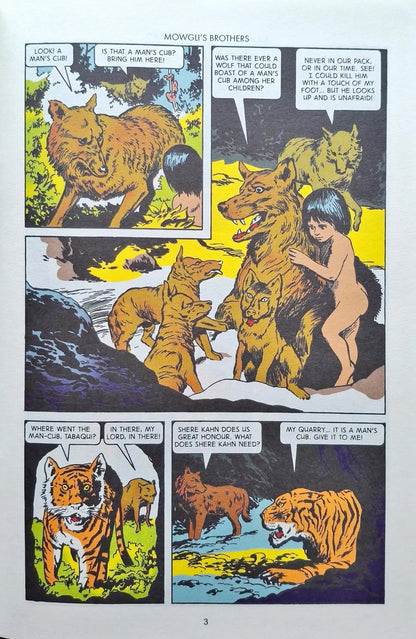 The Jungle Book : Classics Illustrated No. 8