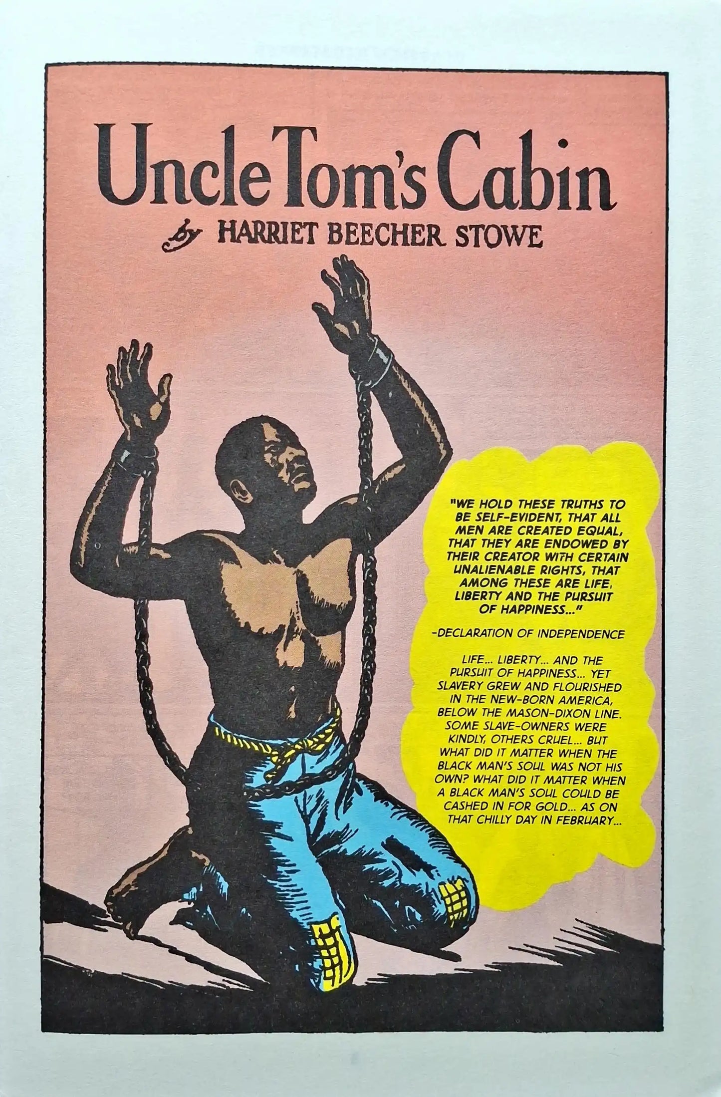 Uncle Tom's Cabin : Classics Illustrated No. 82