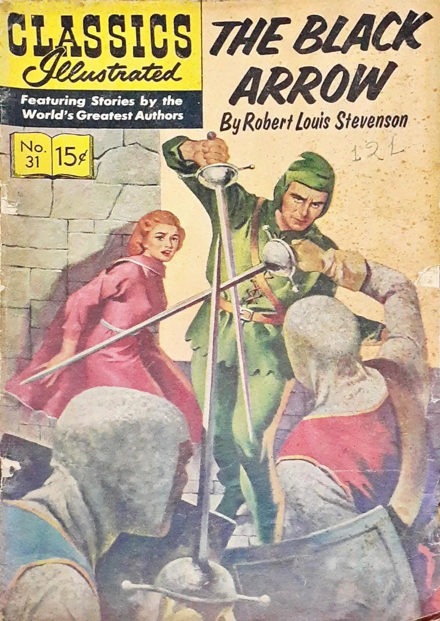 Classics Illustrated The Black Arrow (P)