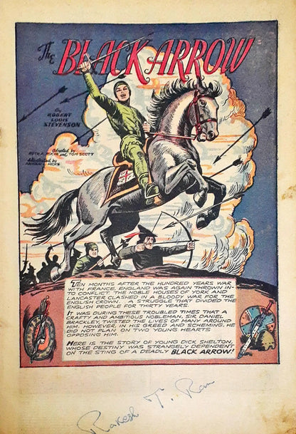 Classics Illustrated The Black Arrow (P)