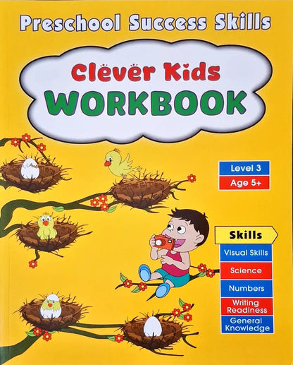 Preschool Success Skills : Clever Kids Workbook | Level 3