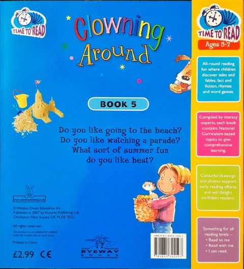 Time To Read Clowning Around Book 5