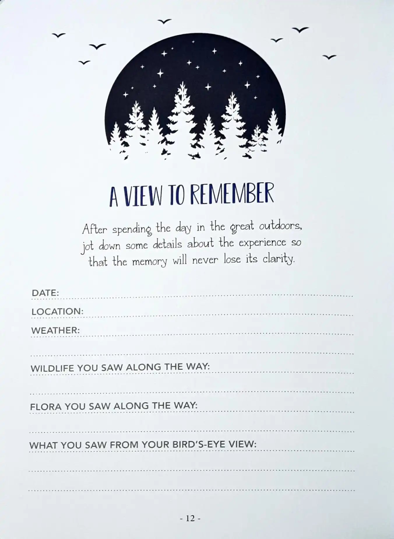 Collect Moments Not Things