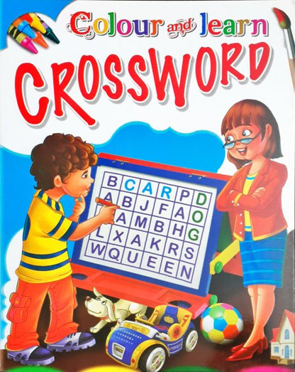 Colour And Learn Crossword