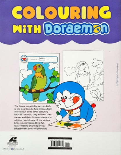 Colouring With Doraemon Birds