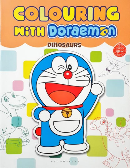 Colouring With Doraemon Dinosaurs