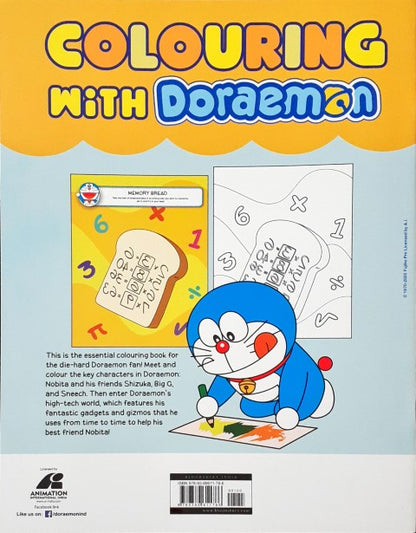 Colouring With Doraemon Doraemon And Gadgets