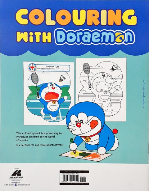 Colouring With Doraemon Sports