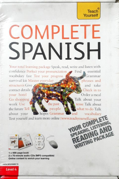 Teach Yourself Complete Spanish From Beginner To Level 4 with 2 Audio CDs