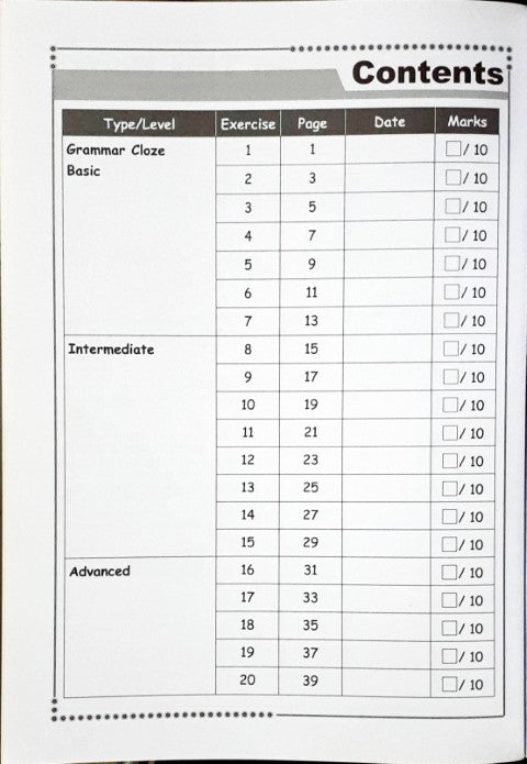 SAP Conquer Cloze For Primary Level WorkBook 5