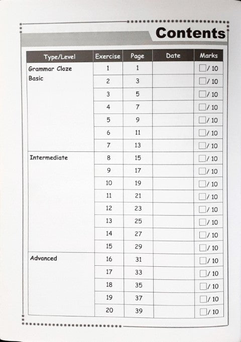 SAP Conquer Cloze For Primary Level Workbook 2