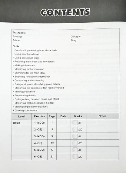 SAP Conquer Comprehension Workbook 5