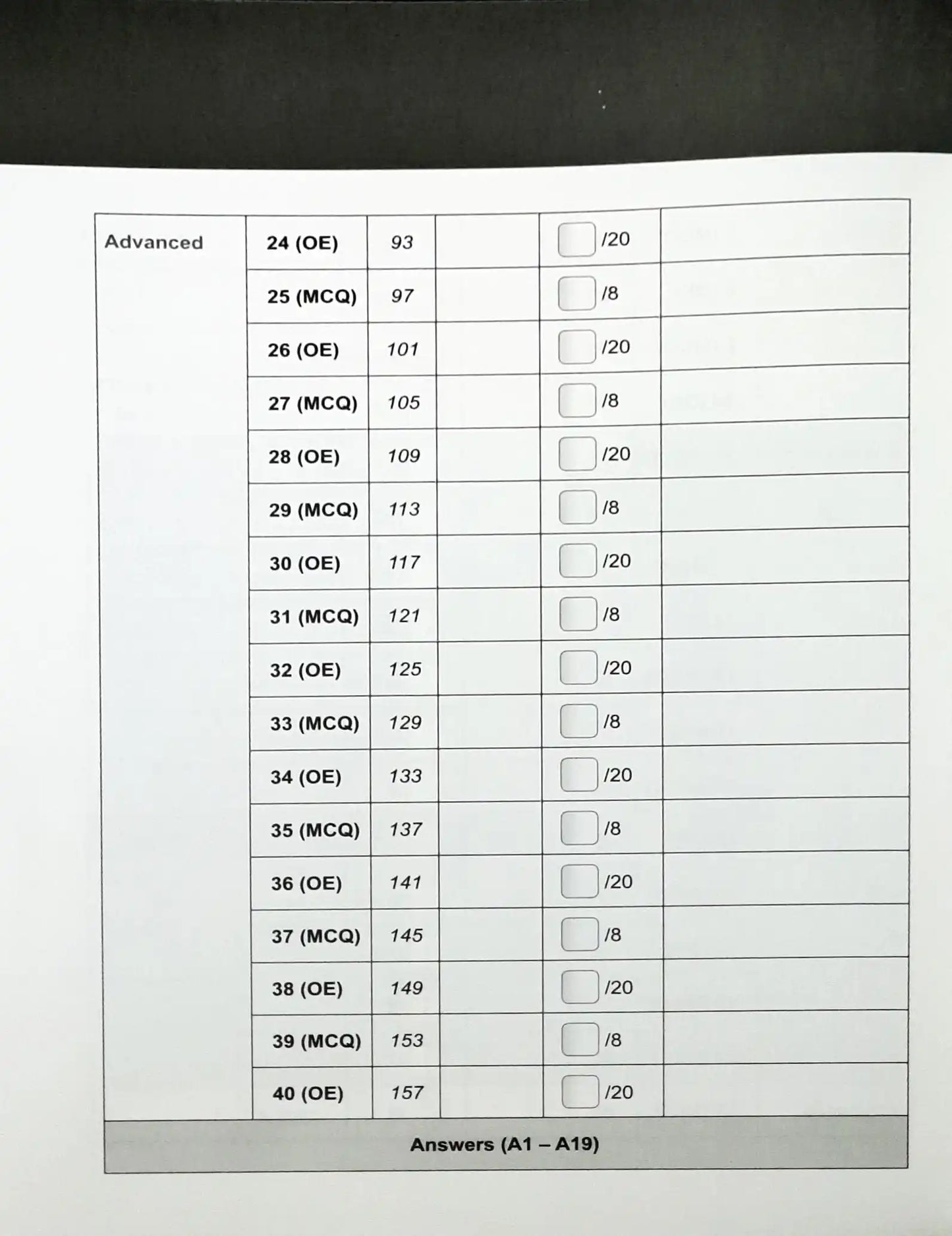 SAP Conquer Comprehension Workbook 5