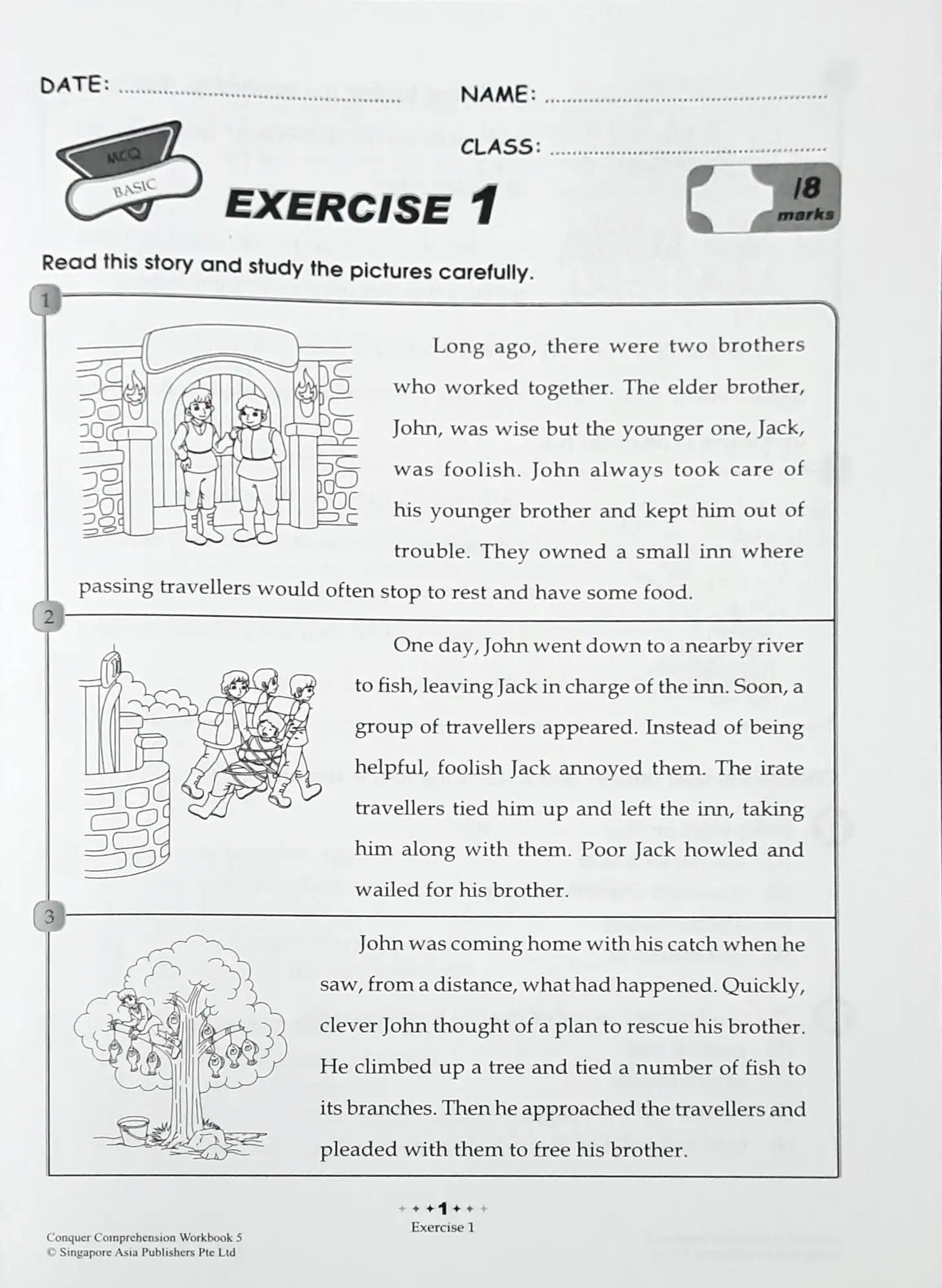 SAP Conquer Comprehension Workbook 5