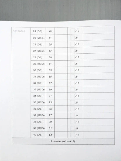 SAP Conquer Comprehension Workbook 4