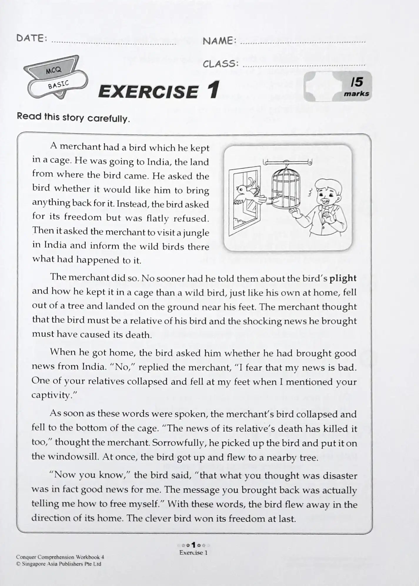 SAP Conquer Comprehension Workbook 4