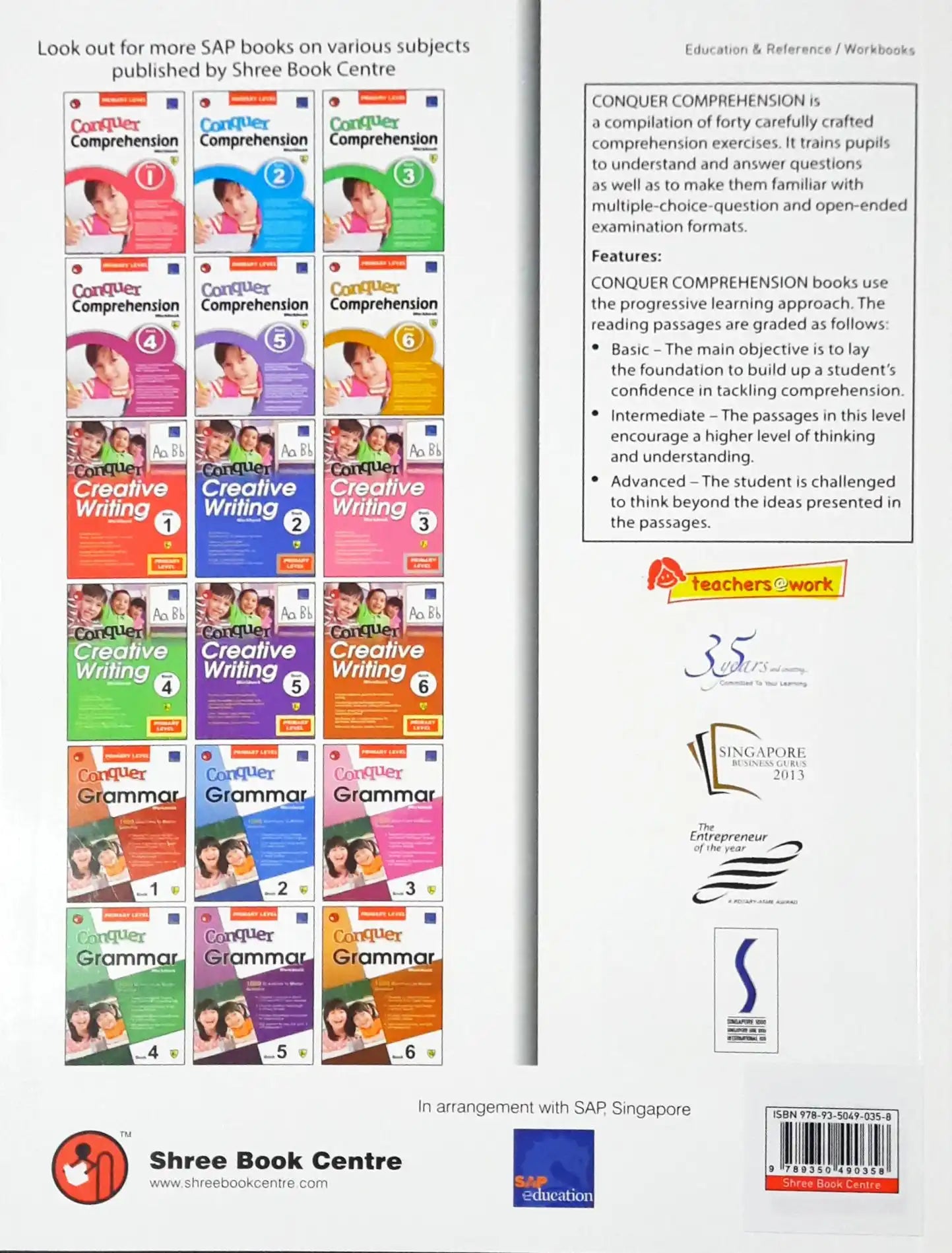 SAP Conquer Comprehension Workbook 6