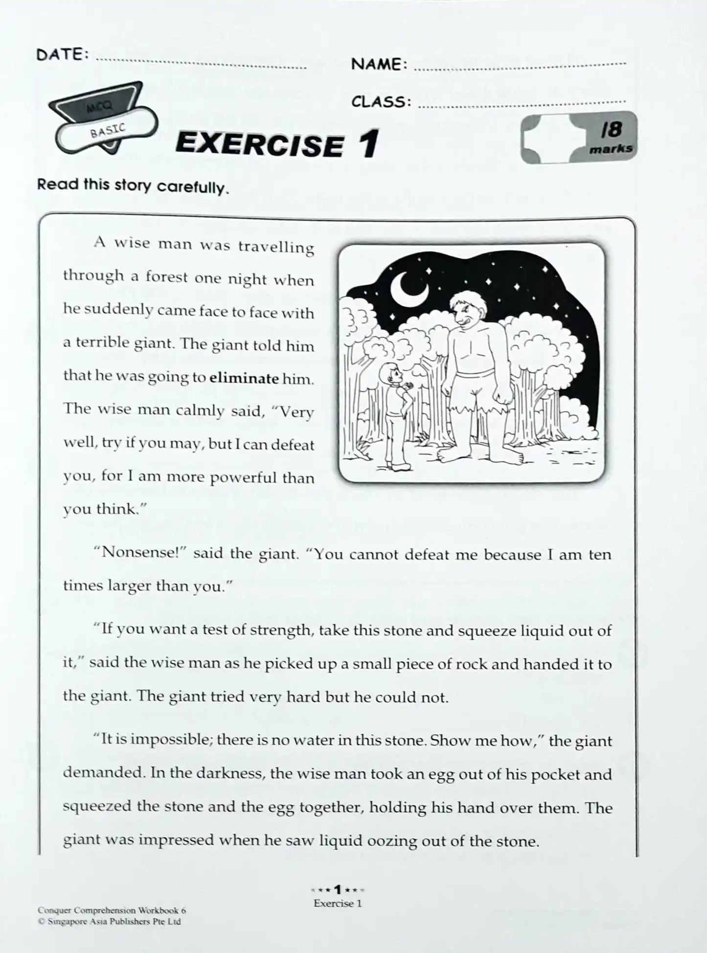 SAP Conquer Comprehension Workbook 6
