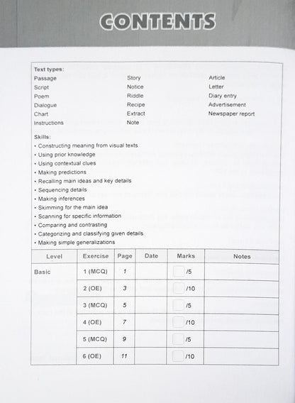 SAP Conquer Comprehension Workbook 1