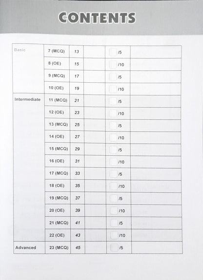 SAP Conquer Comprehension Workbook 1