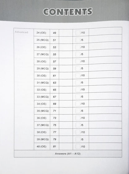 SAP Conquer Comprehension Workbook 1