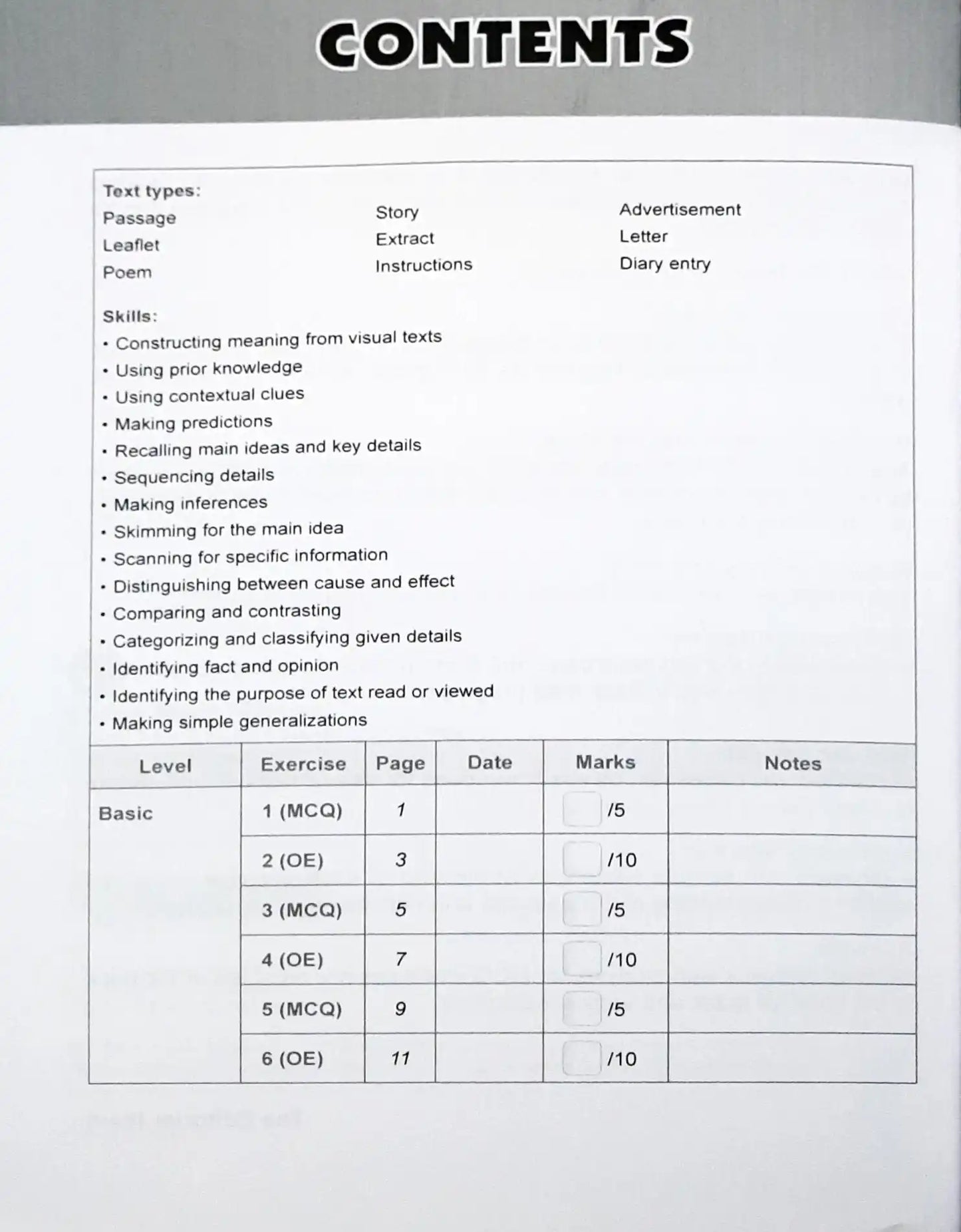 SAP Conquer Comprehension Workbook 2