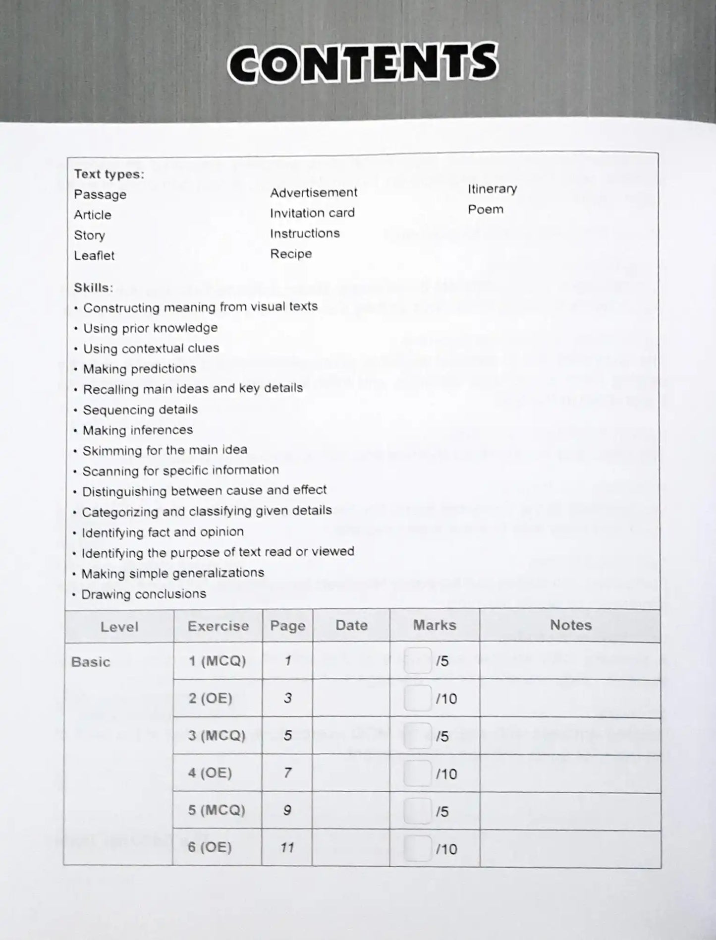 SAP Conquer Comprehension Workbook 3