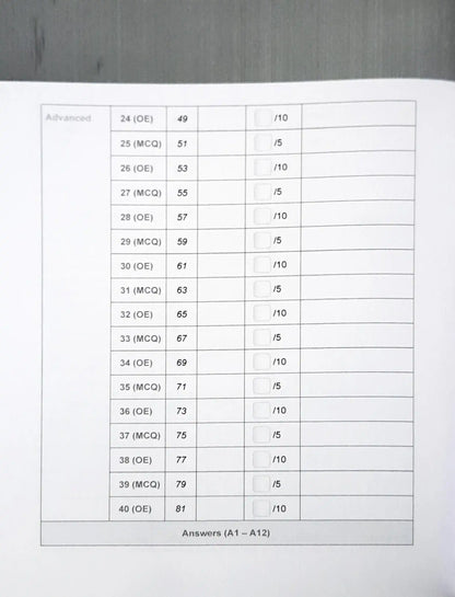 SAP Conquer Comprehension Workbook 3