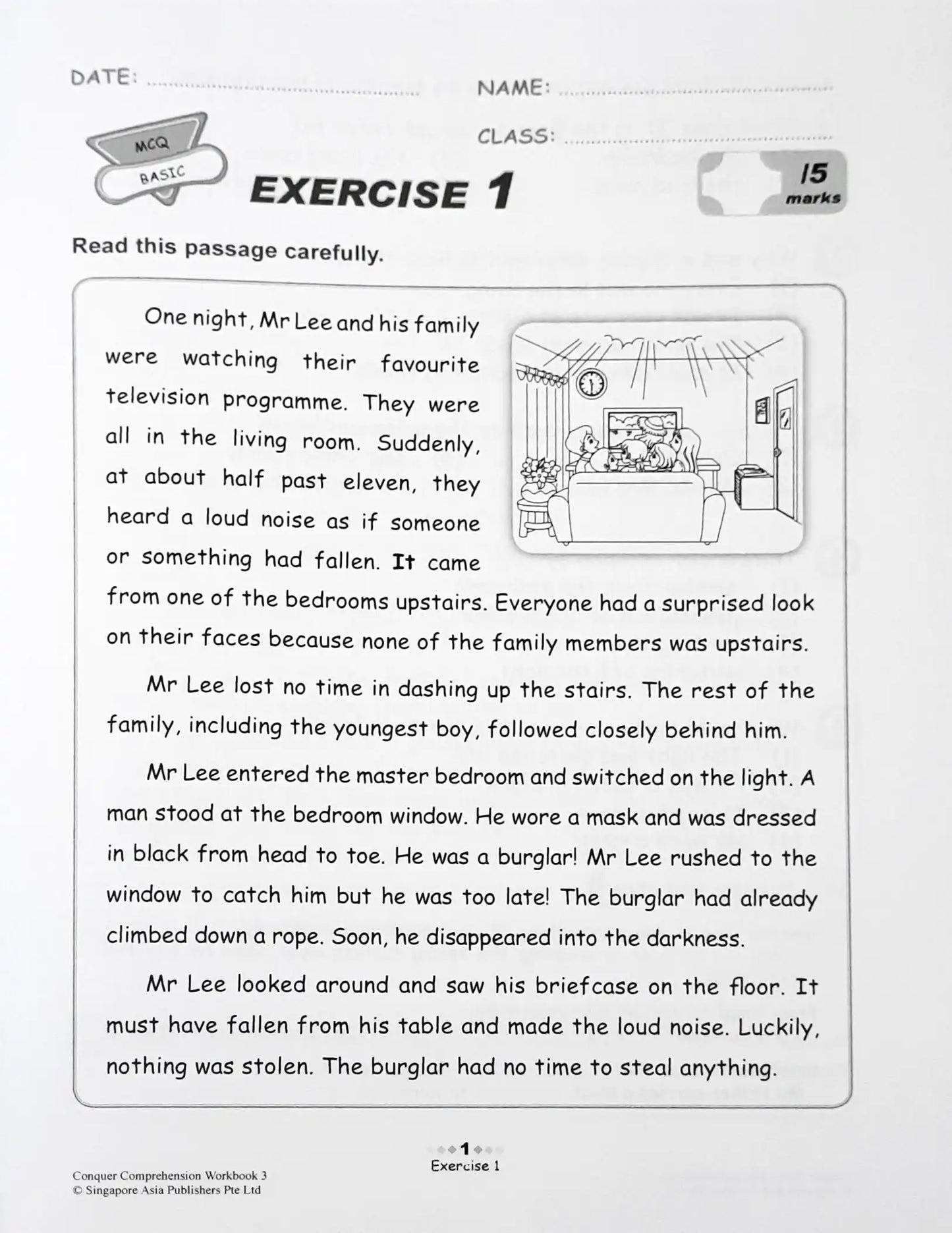 SAP Conquer Comprehension Workbook 3