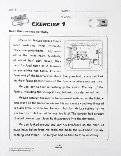 SAP Conquer Comprehension Workbook 3