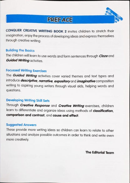 SAP Conquer Creative Writing Primary Level Workbook 2