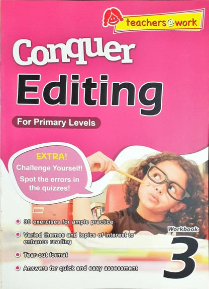 SAP Conquer Editing for Primary Levels Workbook 3