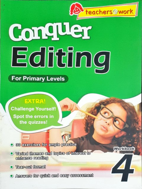 SAP Conquer Editing for Primary Levels Workbook 4