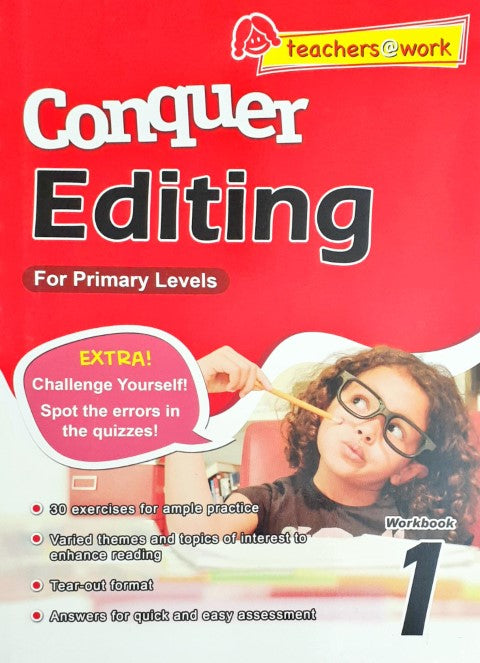 SAP Conquer Editing for Primary Levels Workbook 1