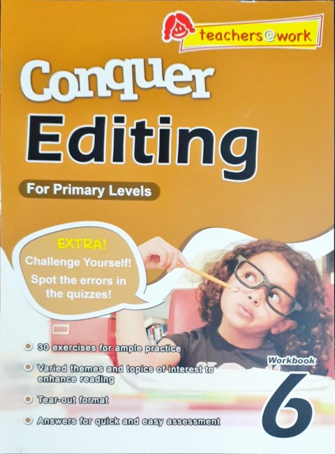 SAP Conquer Editing for Primary Levels Workbook 6