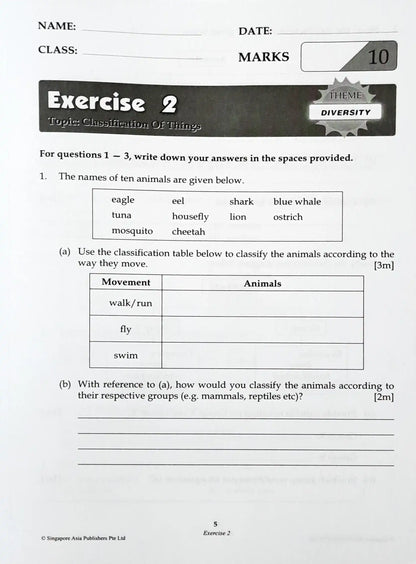 SAP Conquer Science For Primary Levels 3/4